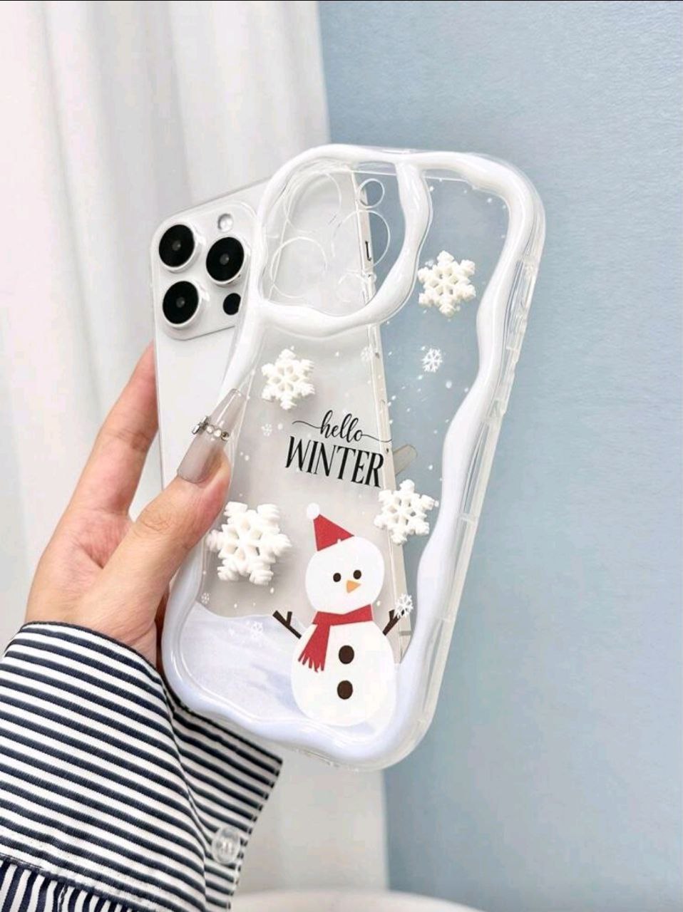 Snowy Christmas Cover For iPhone