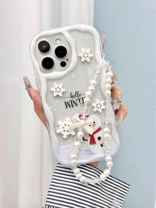 Snowy Christmas Cover For iPhone