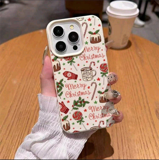 Christmas Pattern Cover For iPhone