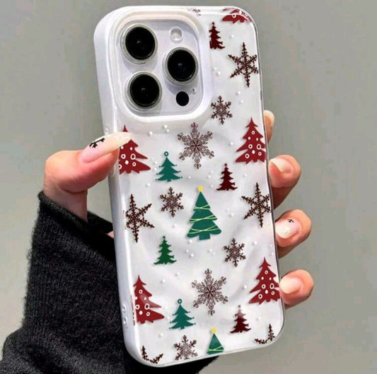 Cartoon Christmas Cover For iPhone